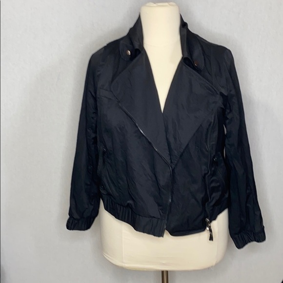 Lane Bryant Jackets & Blazers - Lane Bryant Windbreaker Jacket. 14/16. Black. EUC.